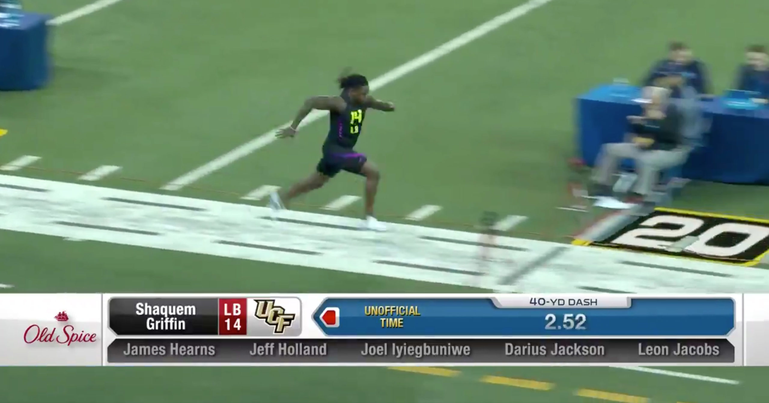 OneHanded Shaquem Griffin Runs Fastest 40Yard Dash Of Any Linebacker