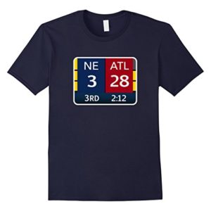 Patriots Falcons 2 Sides 1 Shirt