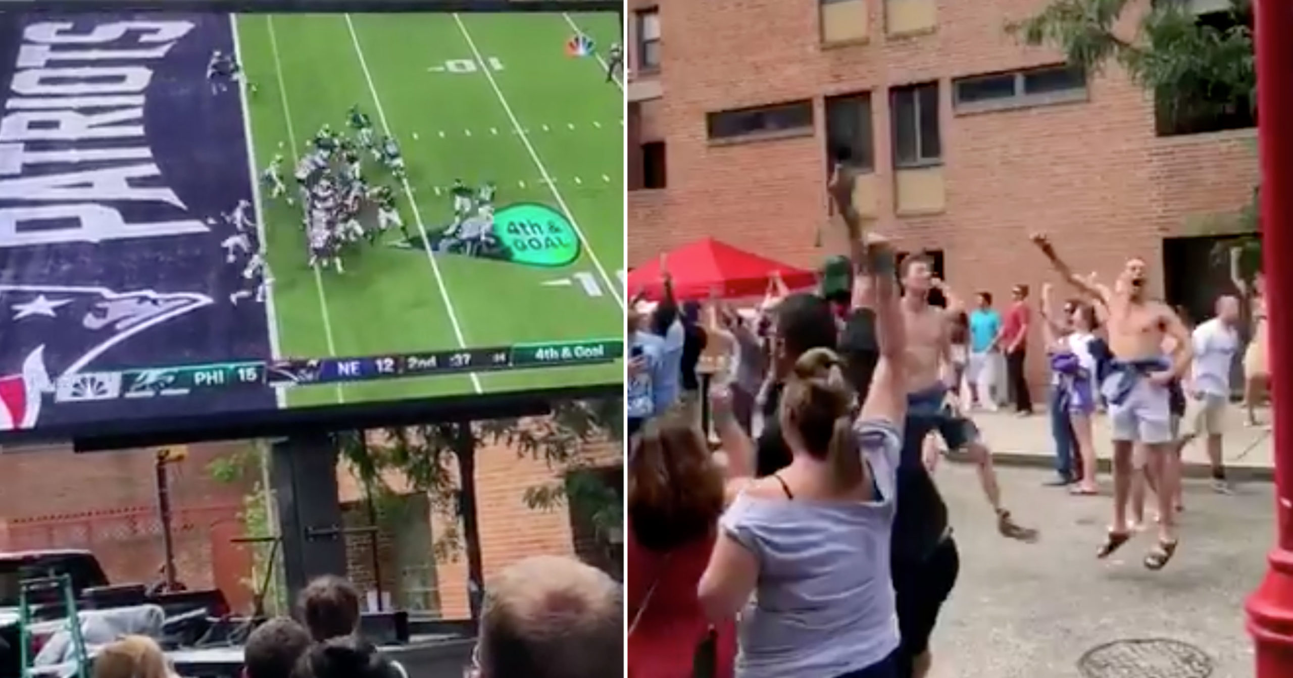 Eagles Fans Shut Down Entire Street In Philly, Hold Block Party To