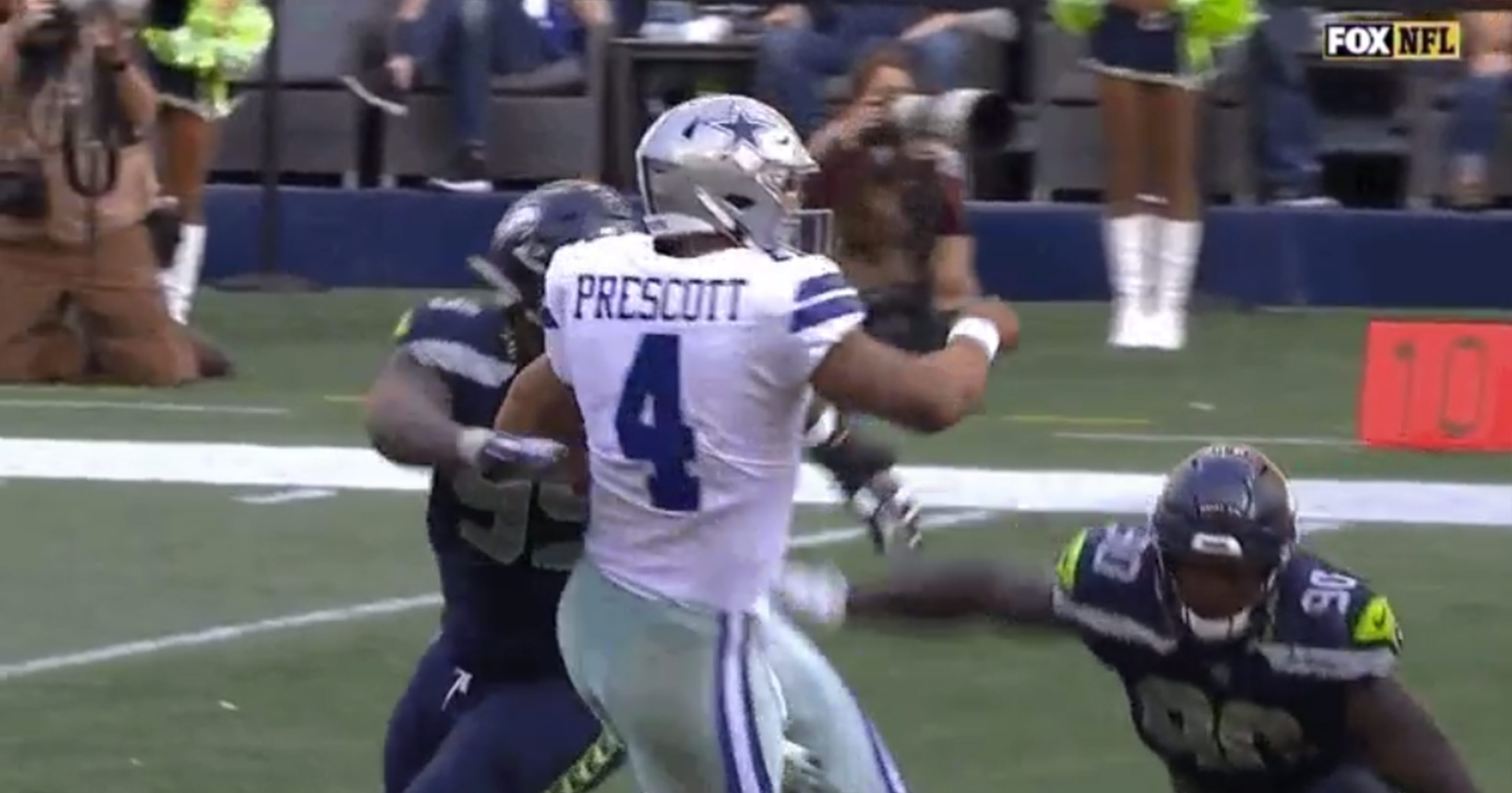 This Dak Prescott Roughing The Passer Penalty Might Be The Softest ...