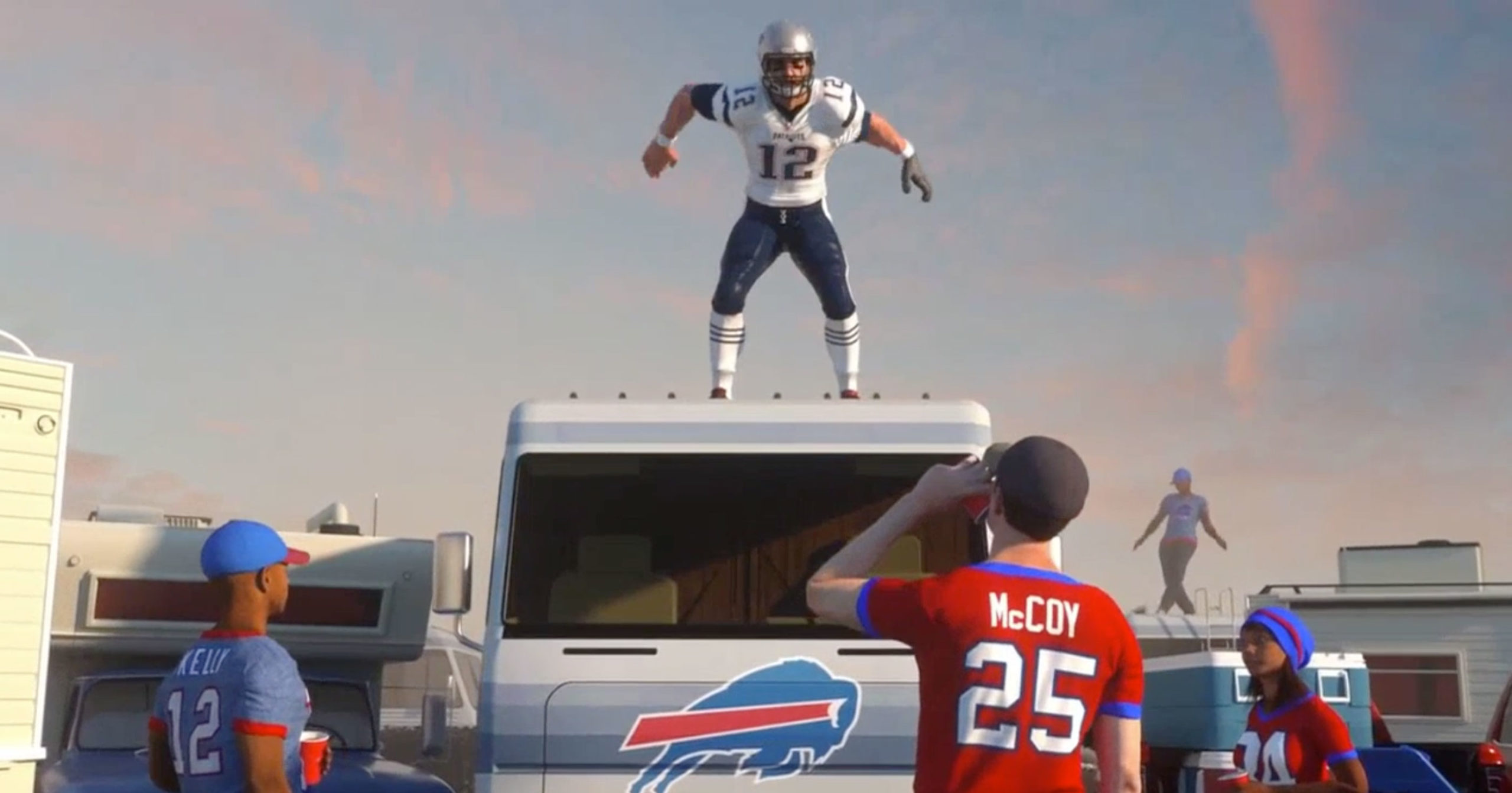 Buffalo Bills poke fun at New England Patriots with air pump display - ESPN