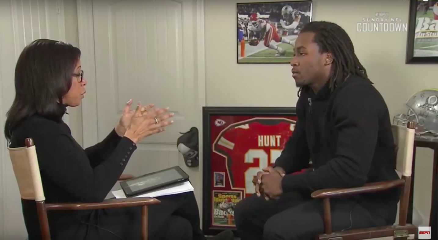 Here's Kareem Hunt's Full Interview With ESPN Following Release Of Video - Daily Snark