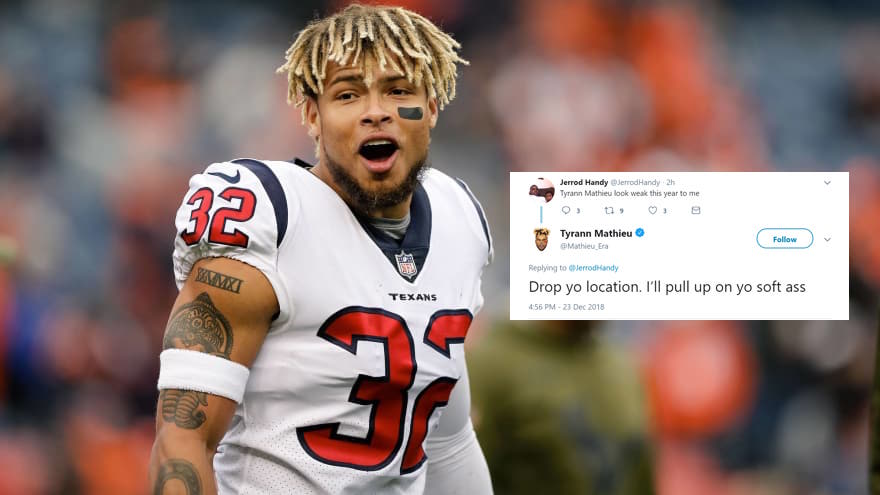 Tyrann Mathieu Threatens To Fight Several Fans For Criticizing His  Performance vs Eagles - Daily Snark