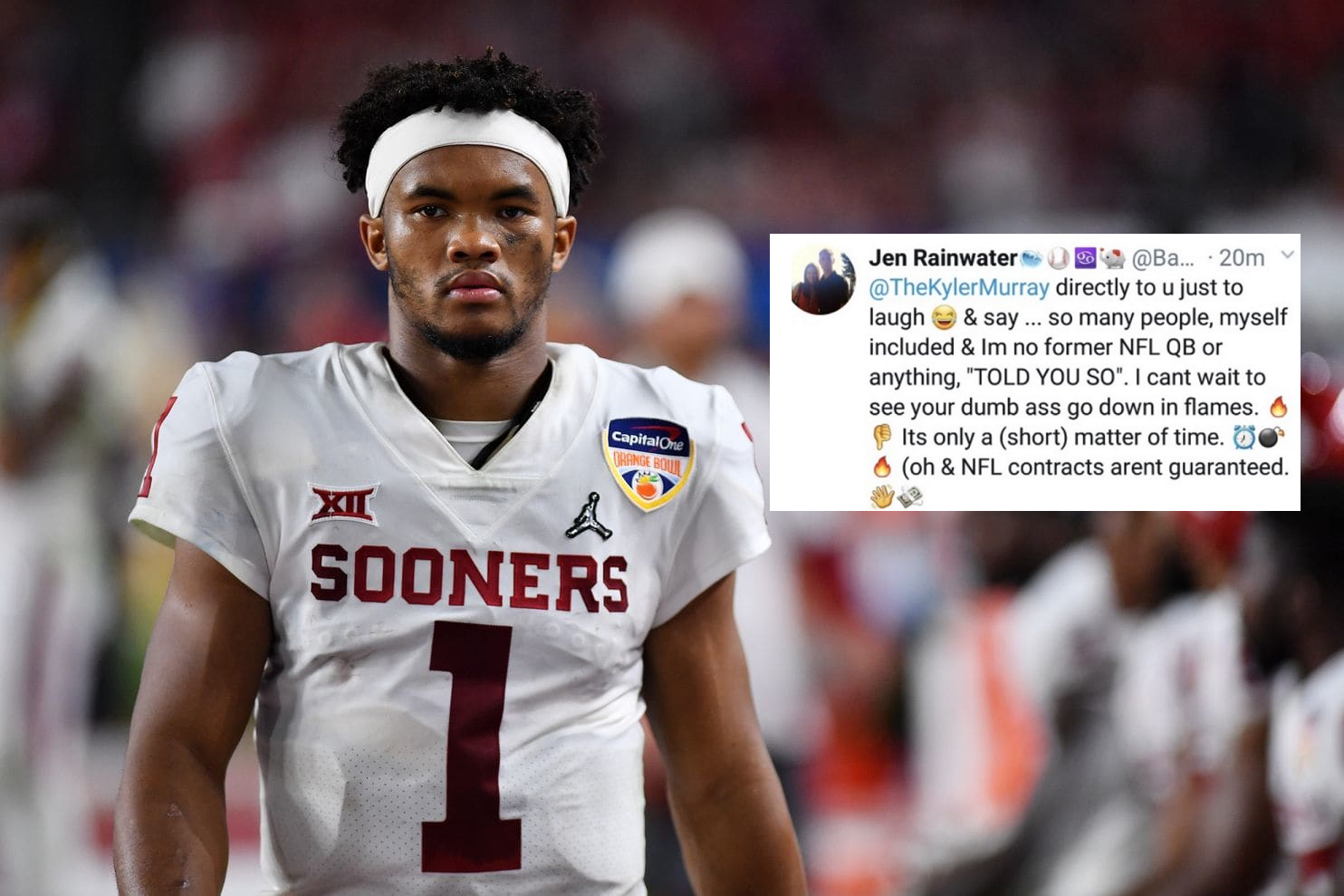 Oakland A's Reporter Wishes Injury On Kyler Murray After He