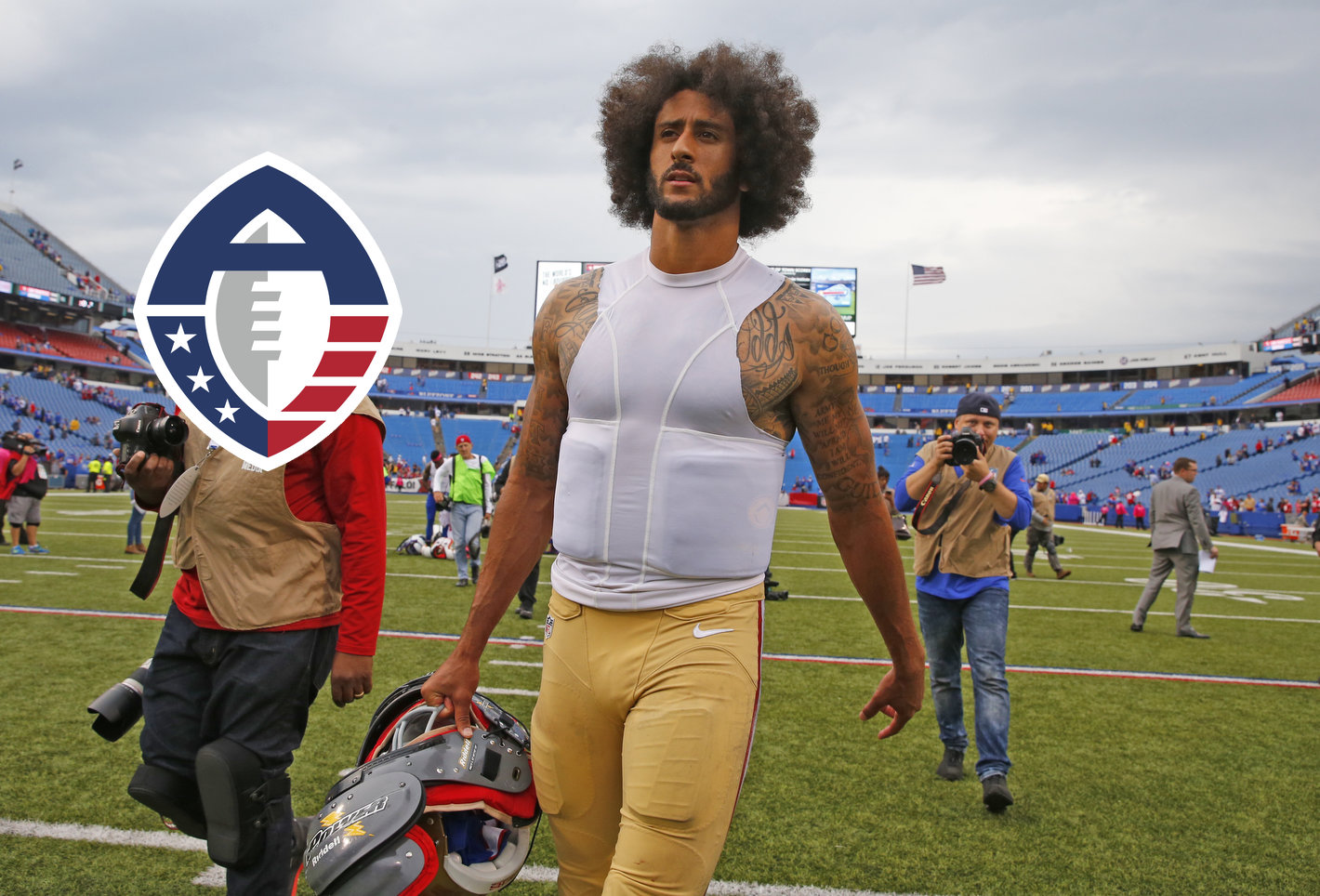 Colin Kaepernick, who has been shunned out of the NFL since 2016 for protes...