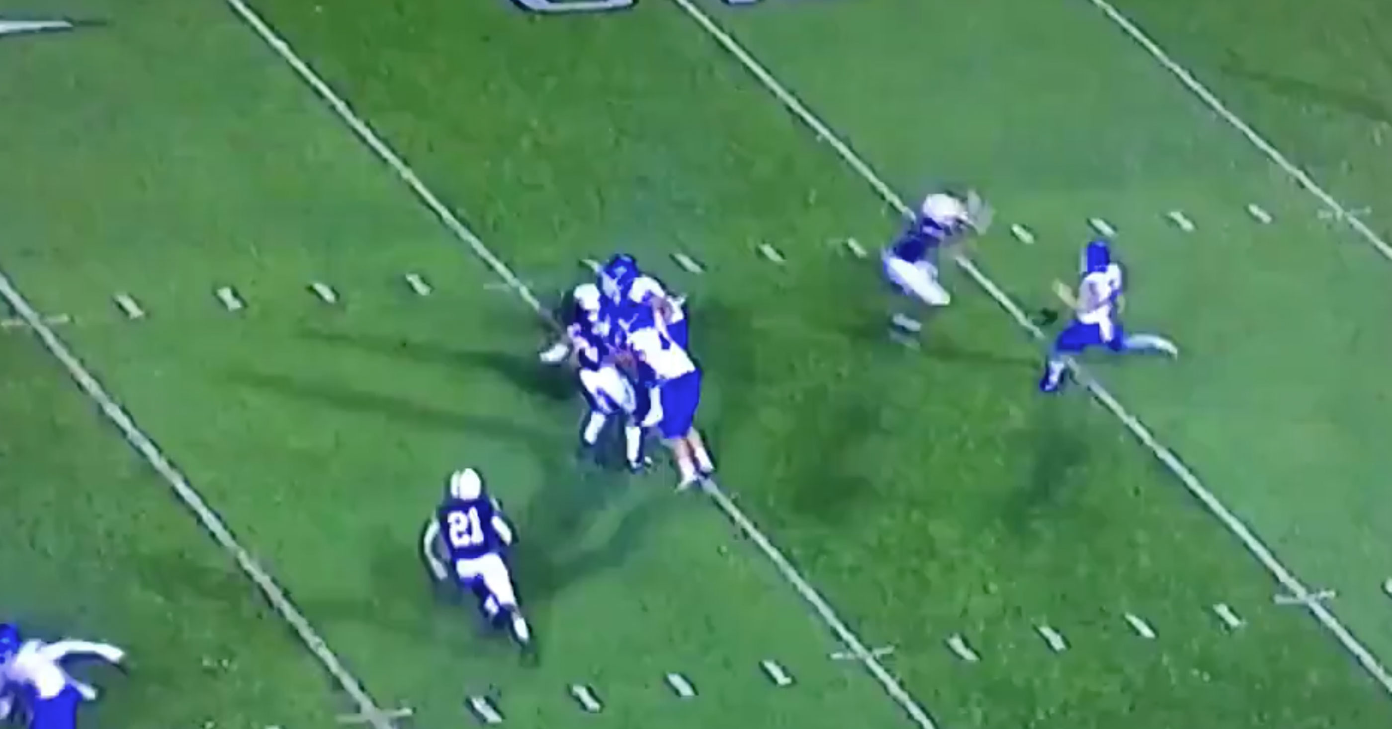 University Of Buffalo Punter Gruesomely Snaps Leg In Half