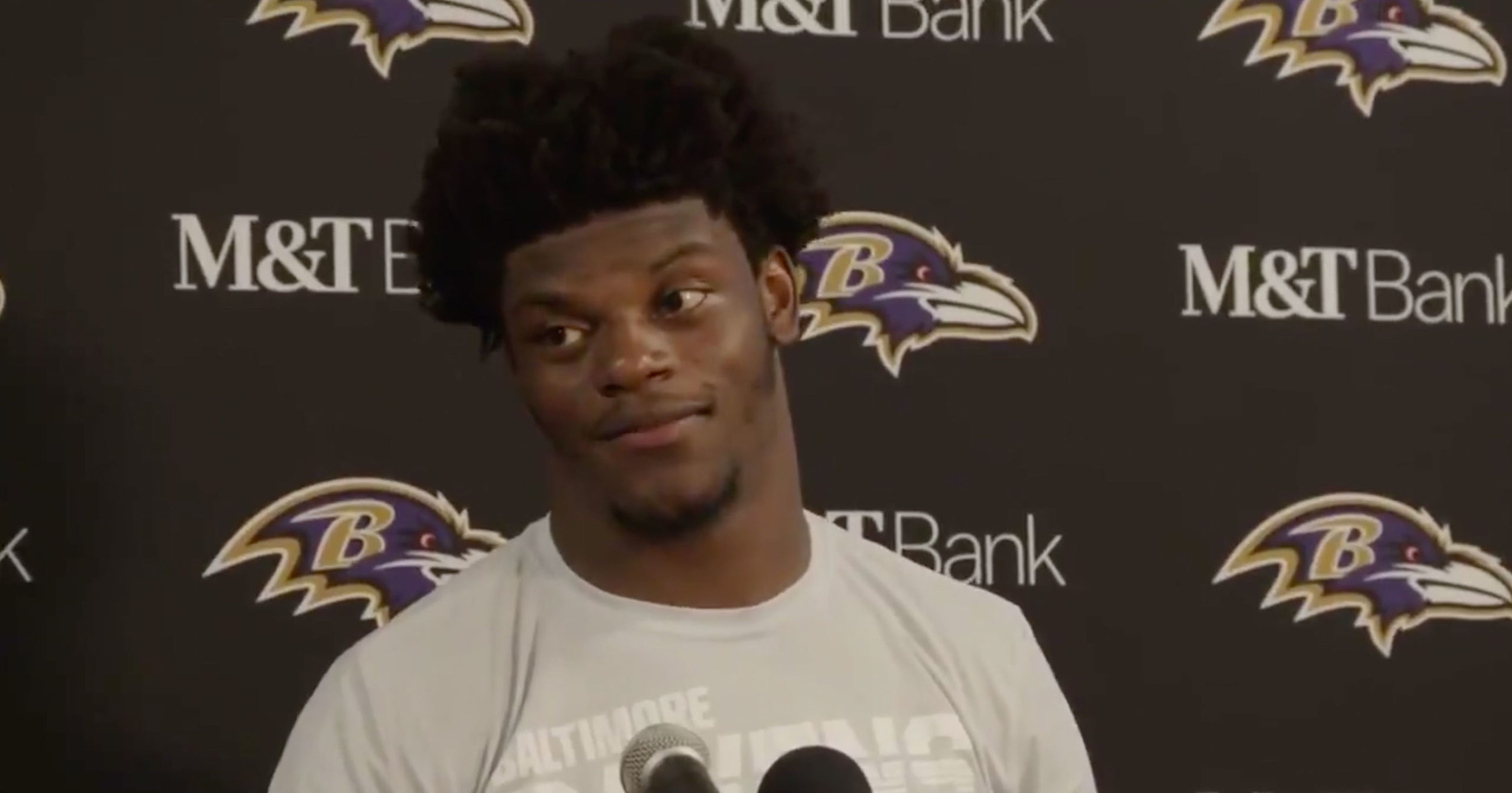 Lamar Jackson After Throwing For 324 Yards & 5 TDs: 