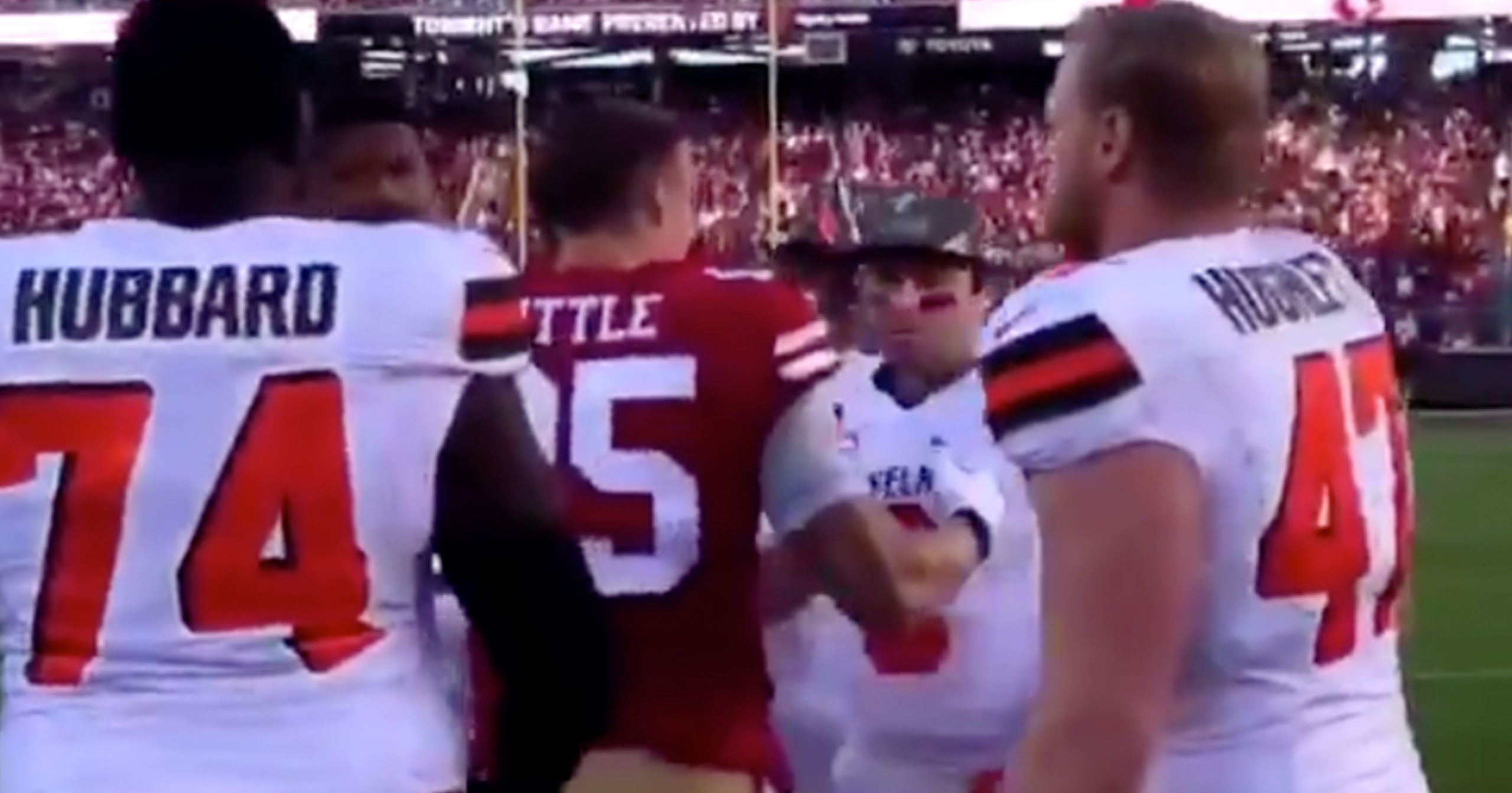 Breaking Down the Richard Sherman–Baker Mayfield Handshake