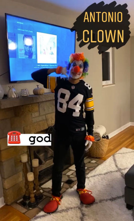 Antonio Brown Costumes Are All the Rage This Halloween