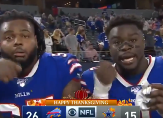 Bills Players Mock Ezekiel Elliott's 'Feed Zeke' Celebration After Beating  Cowboys (VIDEO)