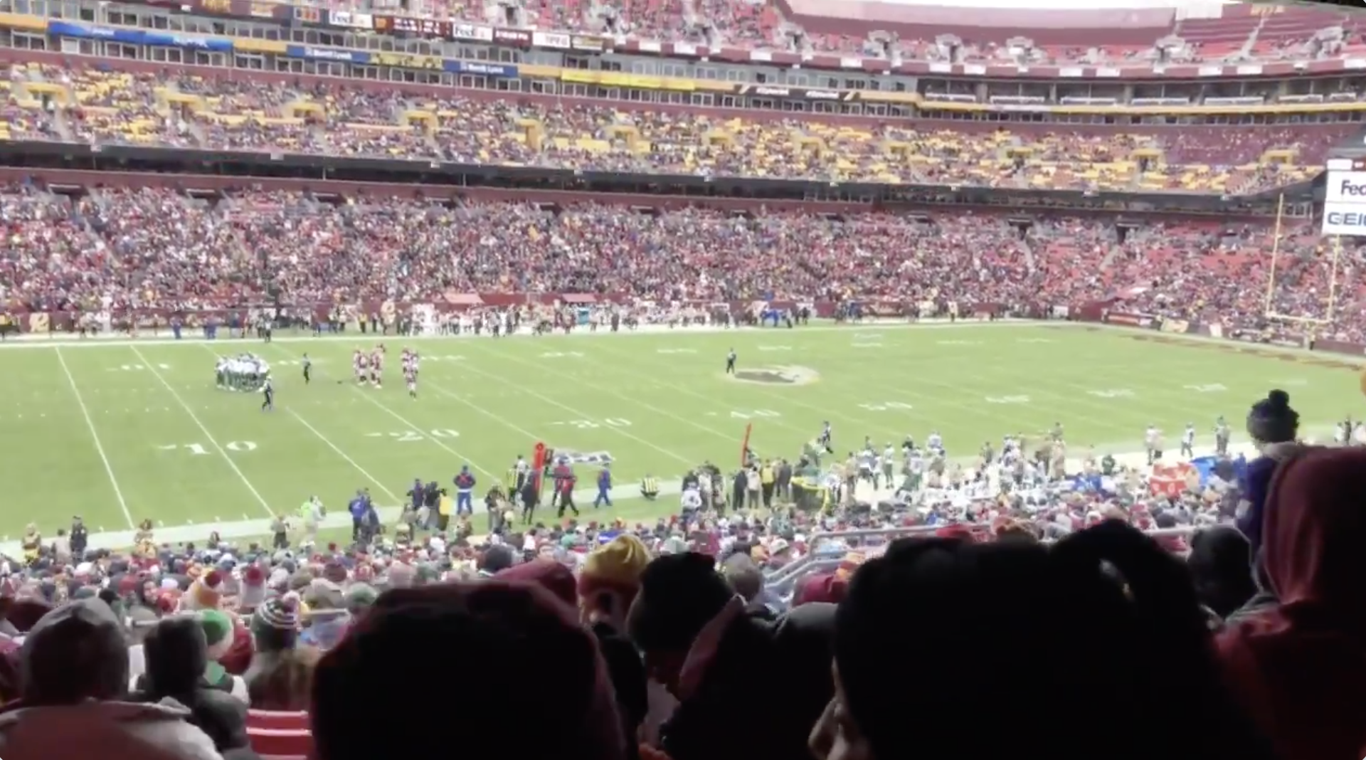 Redskins Fans Chanted Sell The Team At Owner Daniel Snyder