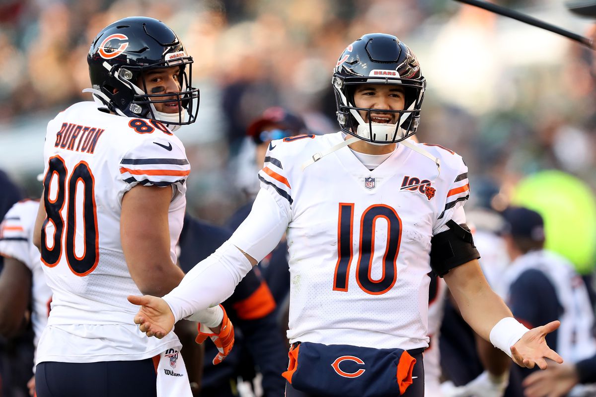 Time to pull your Mitch Trubisky Chicago Bears jerseys out of the closet