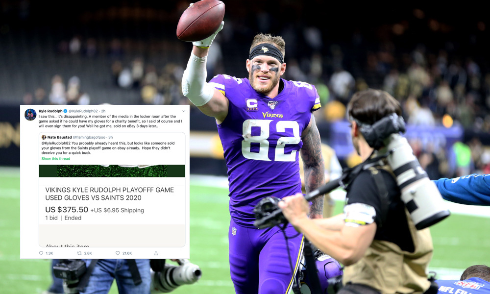 Why Kyle Rudolph's game-winning catch vs. the Saints wasn't