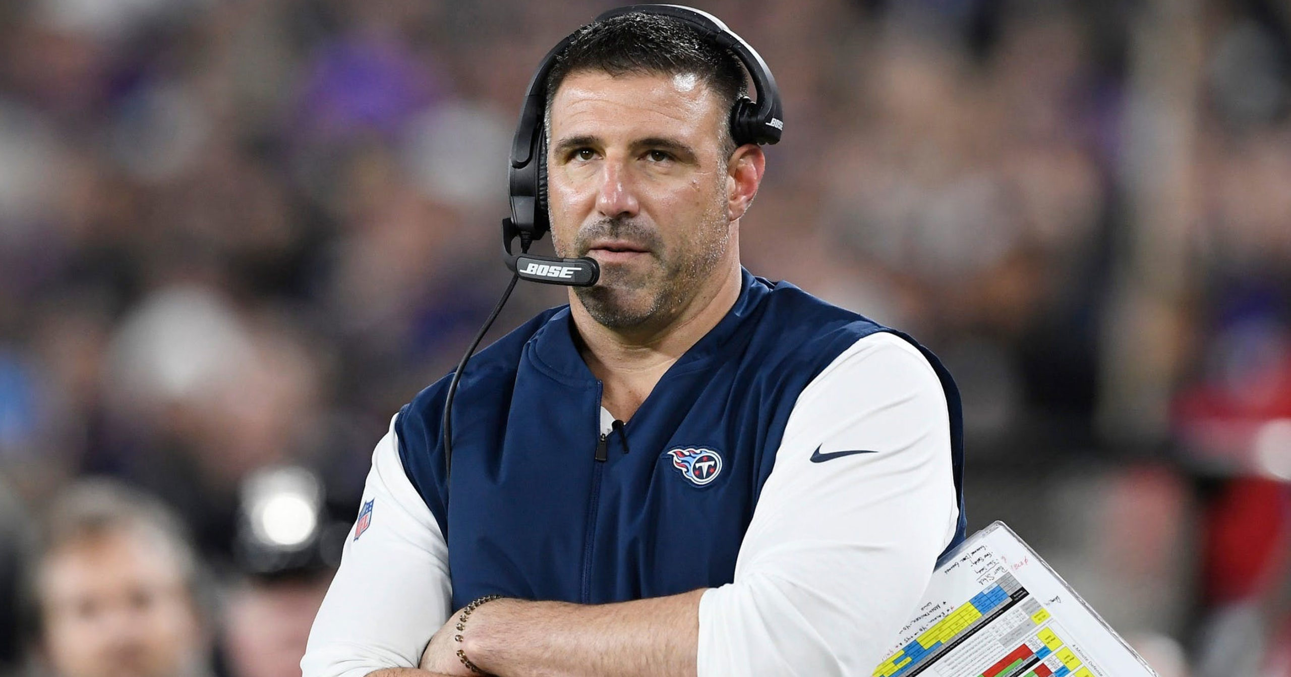 Titans Coach Mike Vrabel Says He'd Cut His Penis Off For a Super Bowl Win