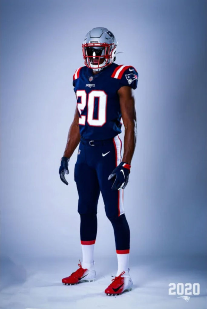 New England Patriots Promote Color Rush Jerseys