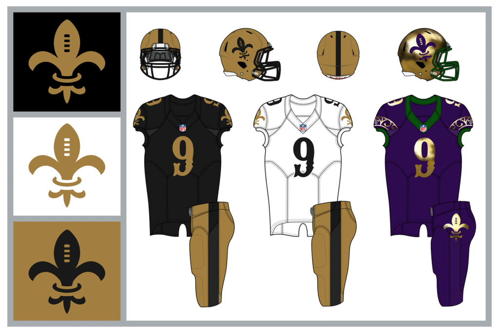 Artist Designs Special 'Blackout' Uniforms For Every NFL Team And They Are  Straight Fire - BroBible