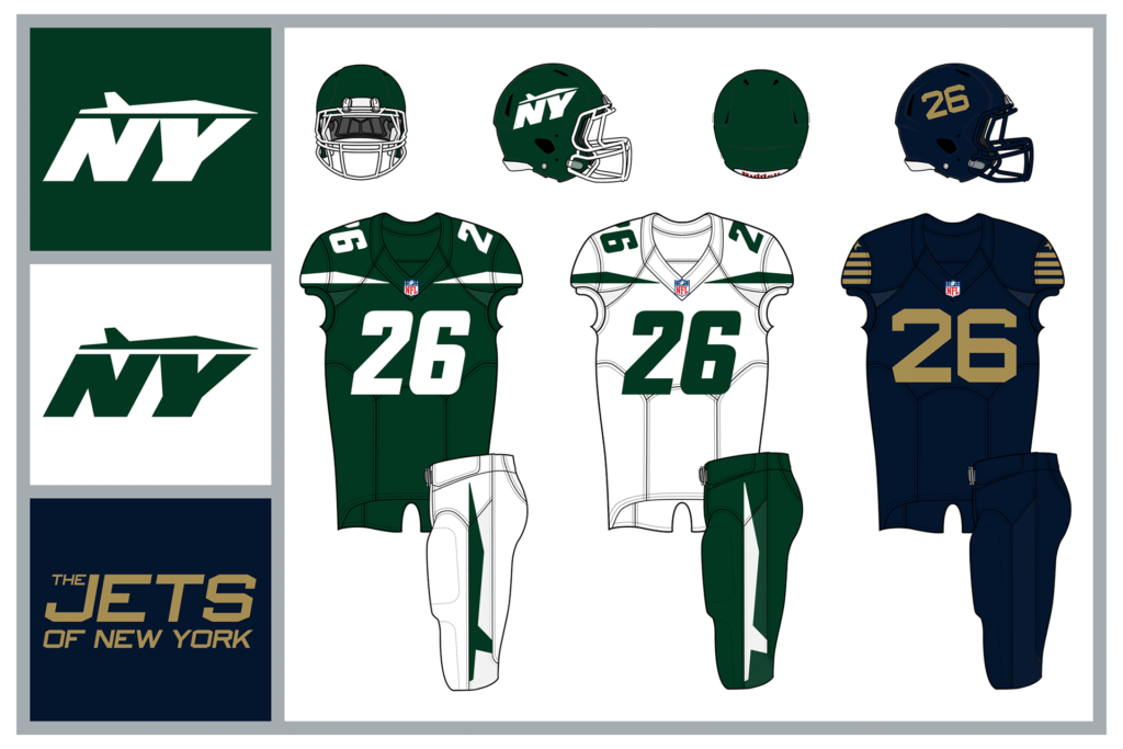 Designer Rebrands Every NFL Team, Complete With New Logo & Uniform Designs  (PICS)