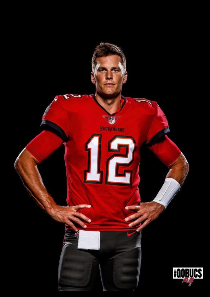 Images Of Tom Brady In Buccaneers Uniform For First Time Released (PICS)
