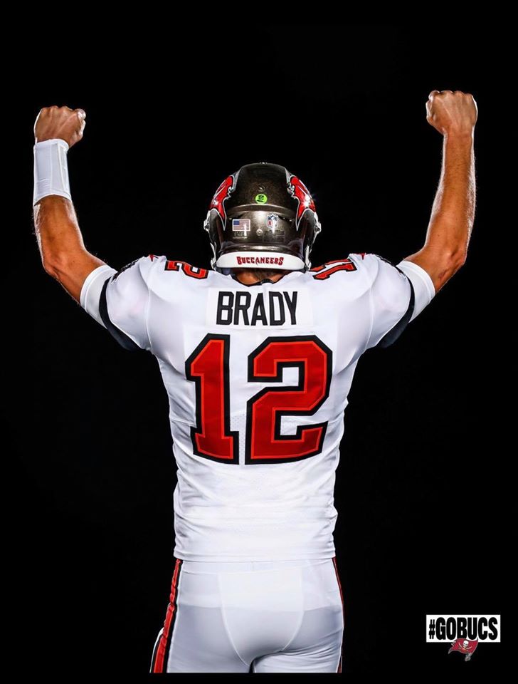 Tom Brady's First Tampa Bay Buccaneers Uniform Pics Revealed