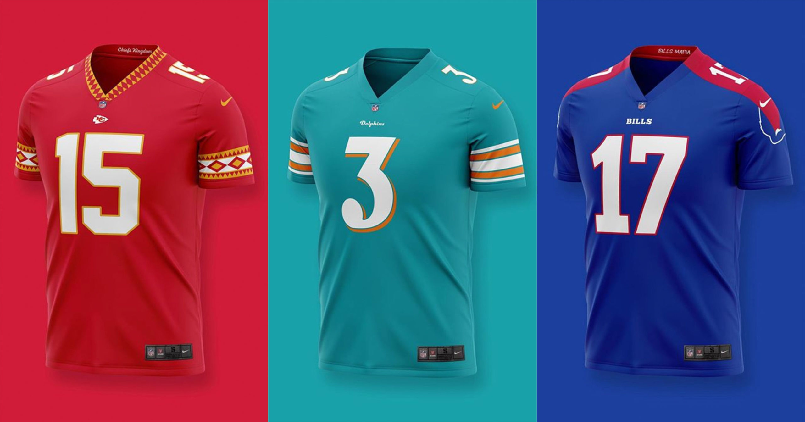 Designer Redesigns Every NFL Team's Jersey & The Results Are Fantastic  (PICS)