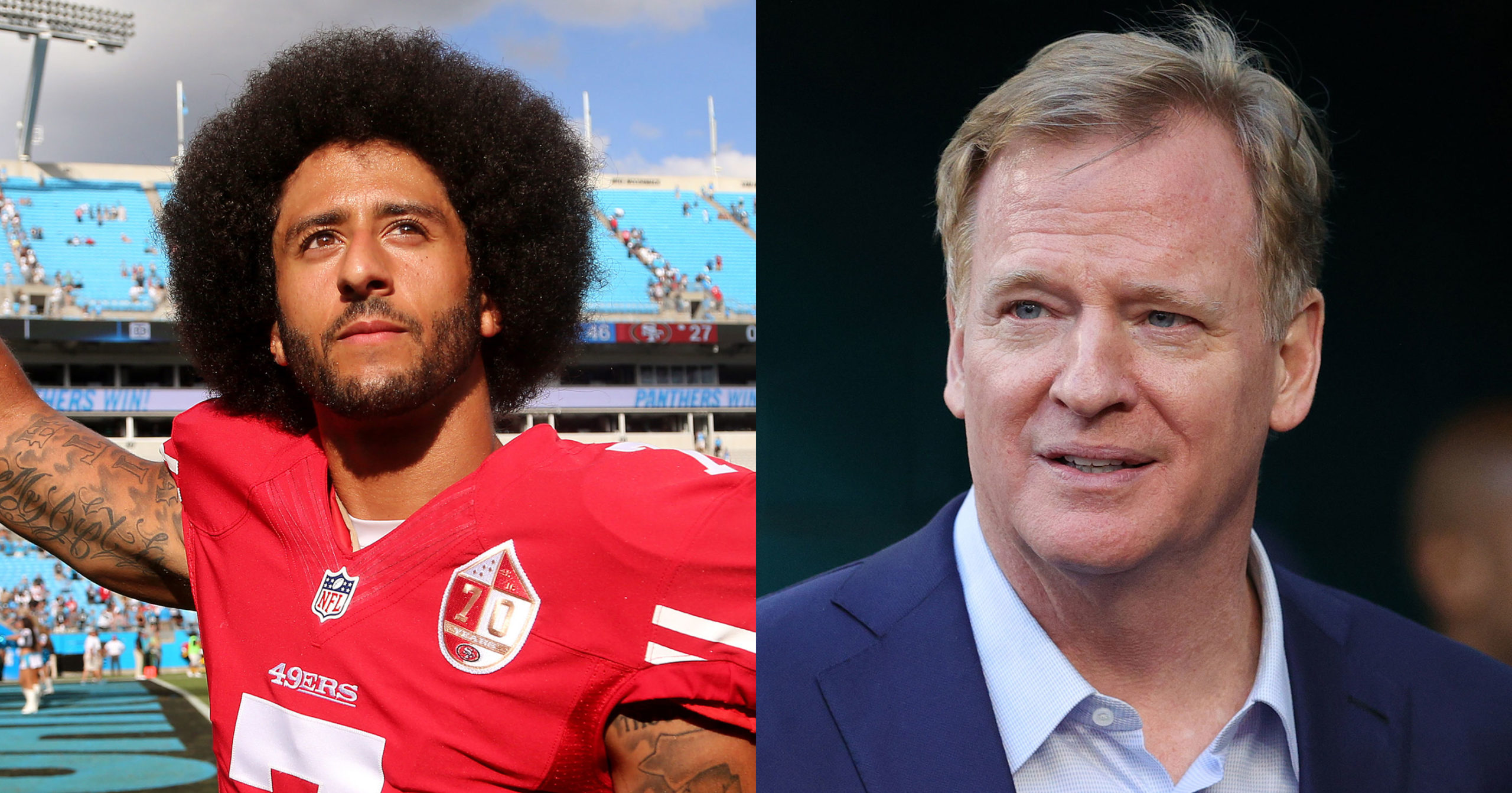 Roger Goodell Encourages NFL Team to Sign Colin Kaepernick