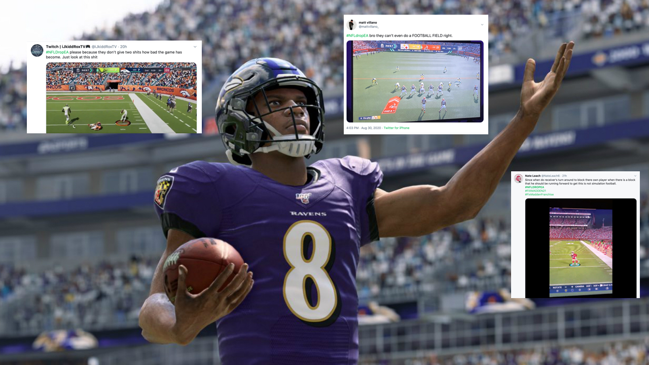 Madden 21 full of glitches, gamers urge NFL to drop EA Sports - Sports  Illustrated