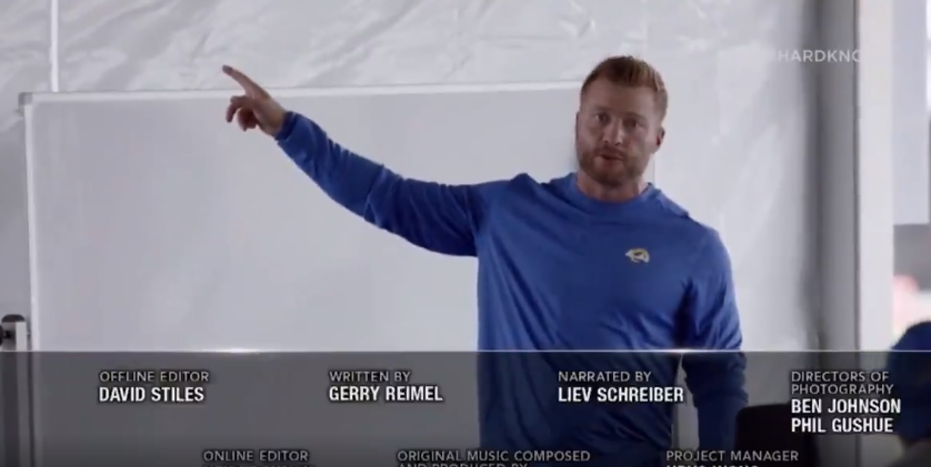 Sean Mcvay Blasts His Players For Pooping In The Porta Potties On Hard Knocks Daily Snark