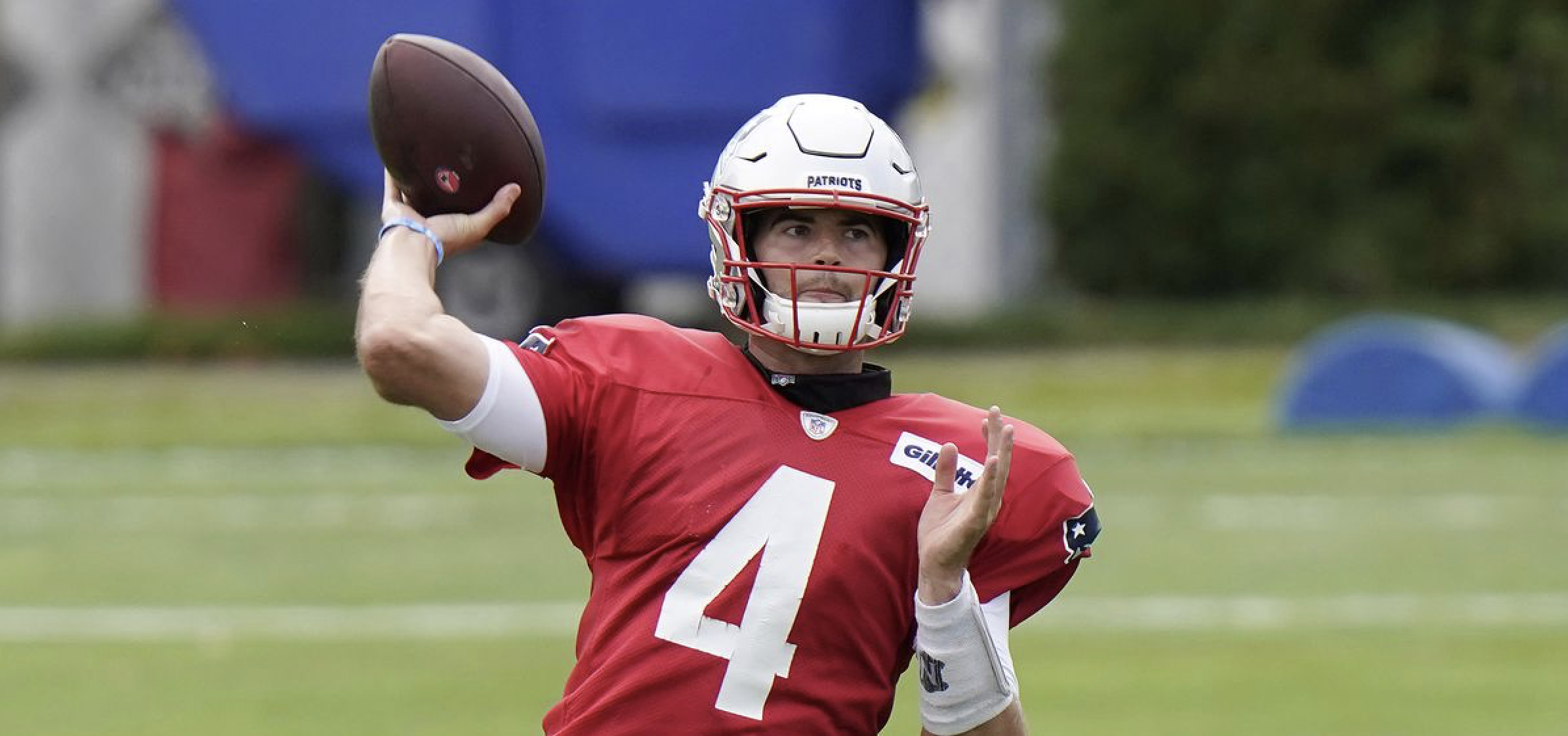 Stidham limited at Patriots' padded practice - The San Diego Union-Tribune