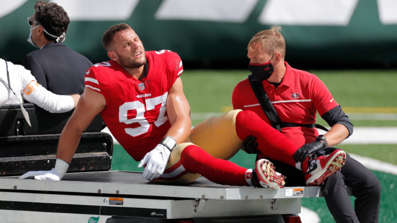 Niners HC Kyle Shanahan not entertaining trading Nick Bosa but 'can  imagine' him missing games