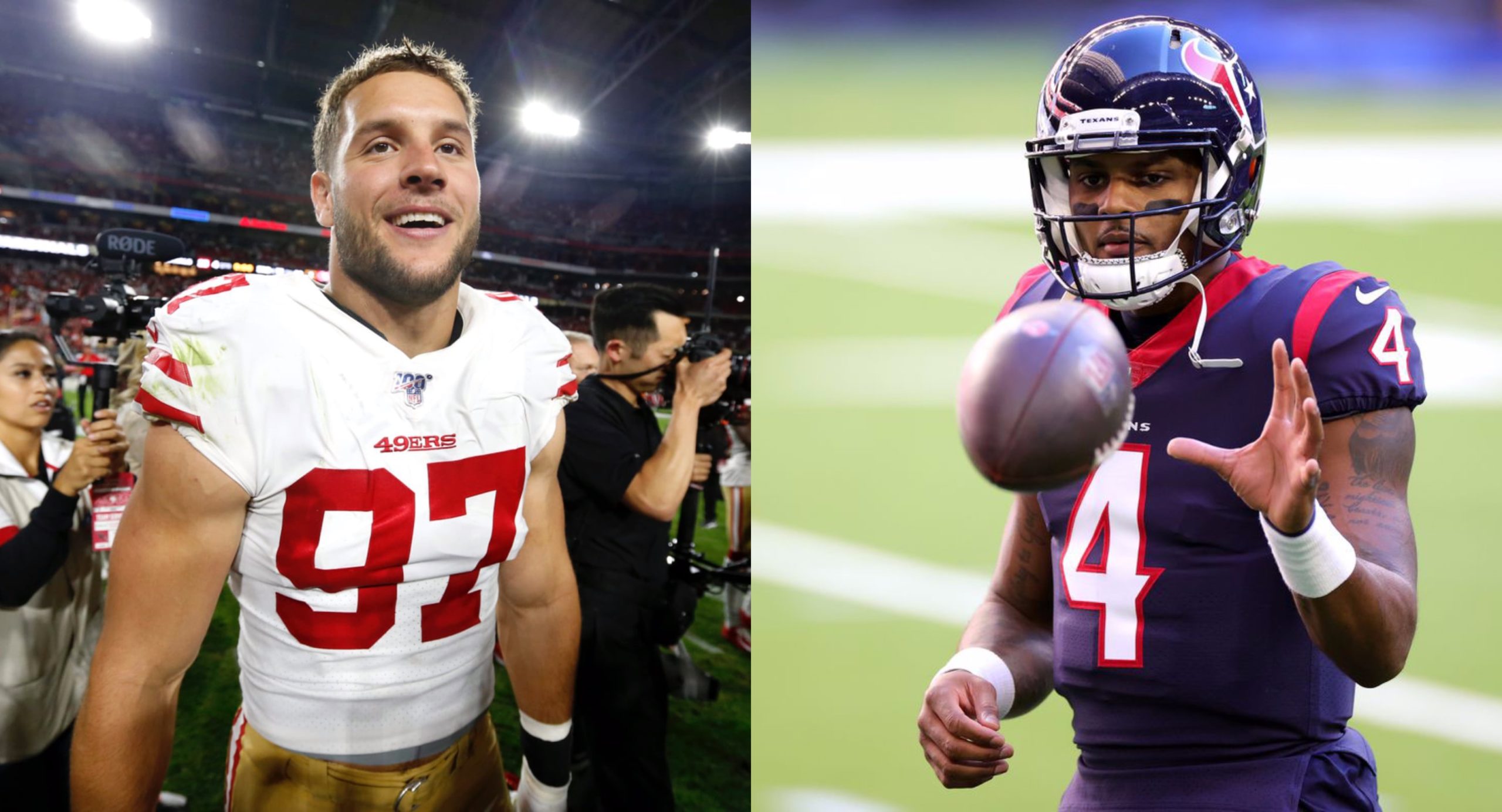 RUMOR: Nick Bosa Could Be Included In Potential Trade Offer 49ers Make  Texans For Deshaun Watson - Daily Snark