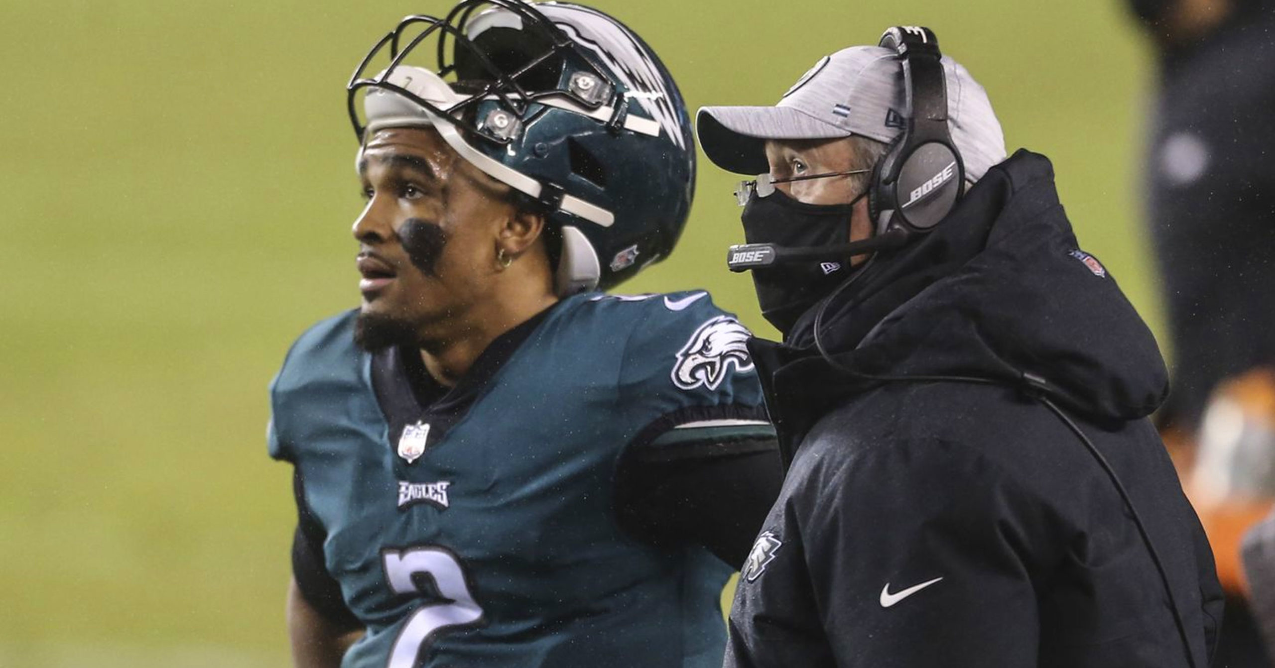 Furious Eagles Players Had To Be Held Back From Doug Pederson Following  Tanked Game