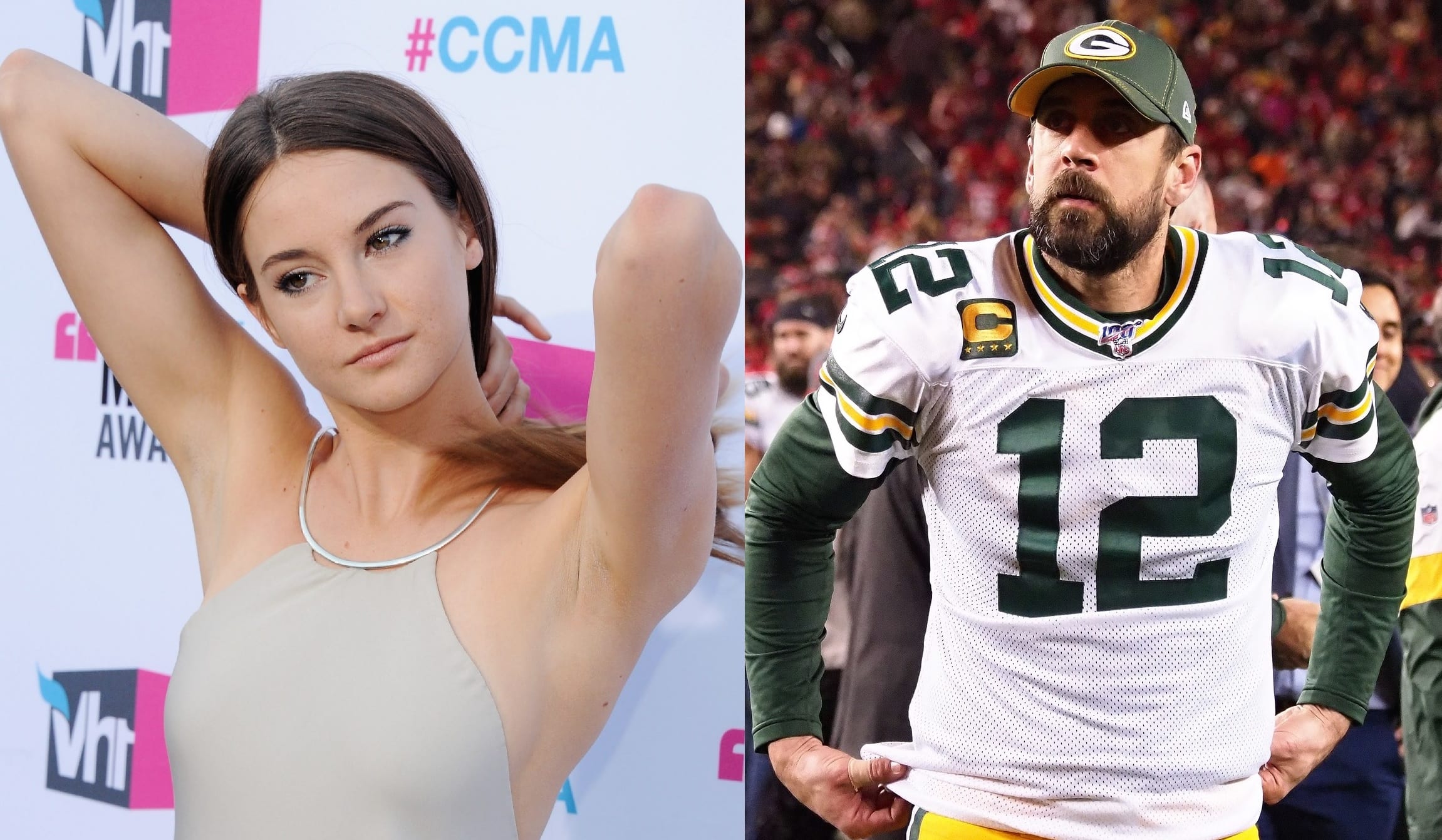 Green Bay Packers Qb Aaron Rodgers Engaged To Actress Shailene Woodley