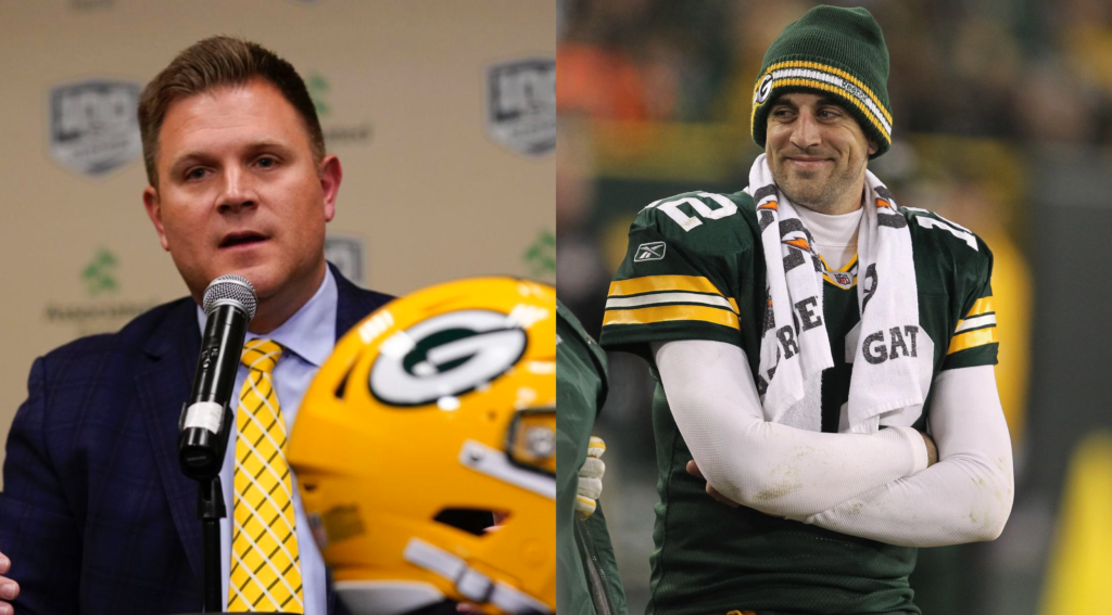 Aaron Rodgers Reportedly Refers To Packers GM Brian Gutekunst As Jerry  Krause In Teammate Group Chats - Daily Snark