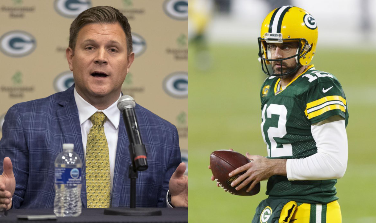 Report: Aaron Rodgers wants Packers to fire GM Brian Gutekunst