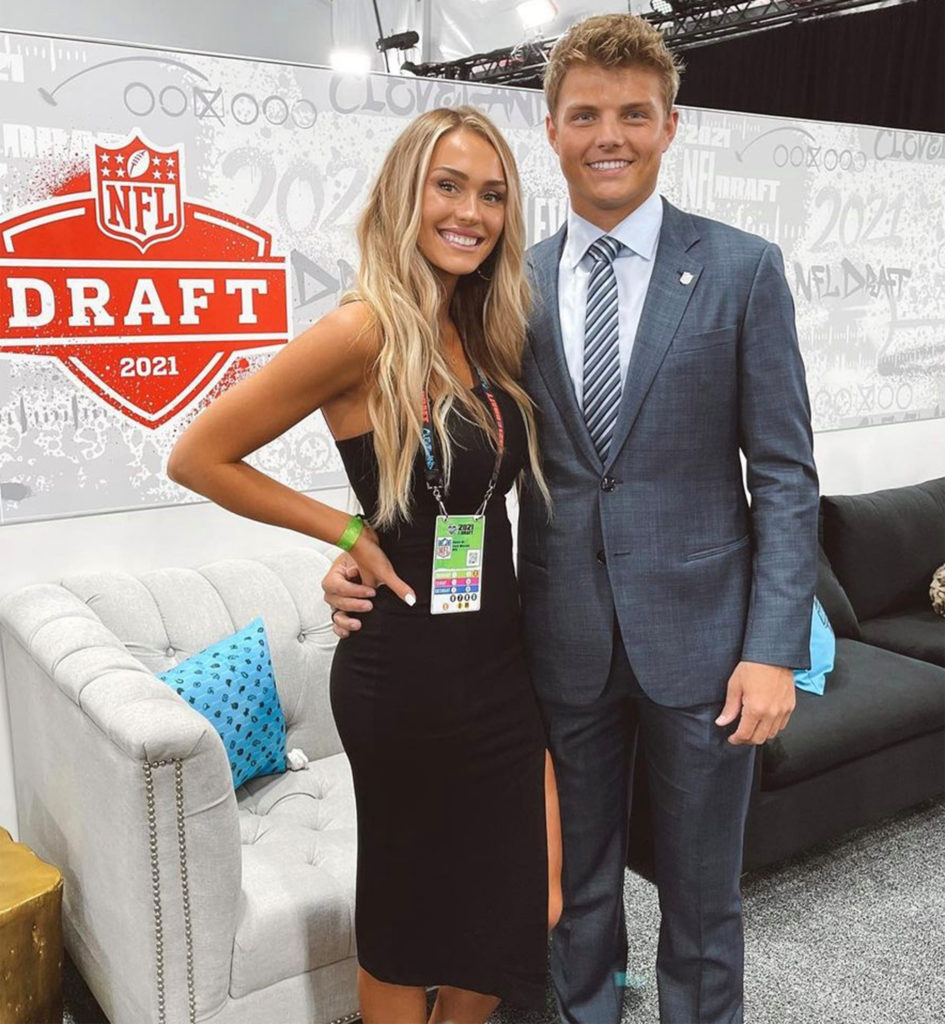 NY Jets' Zach Wilson Rumored Girlfriend Is A Jersey Girl & Fans Won't Leave  Her Alone - Narcity