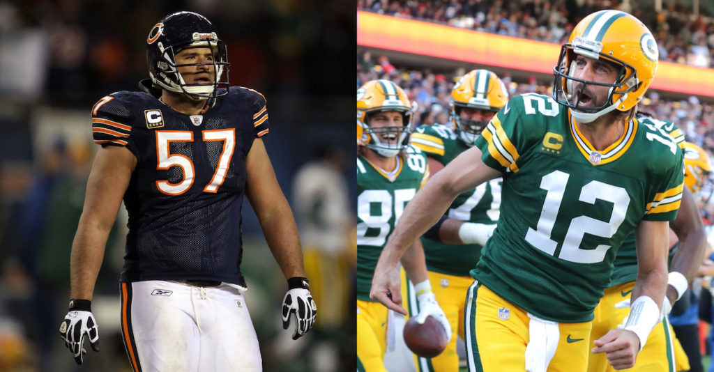 Former Bears Star O-Lineman Wants To Punch Aaron Rodgers In The Face For “I  Own You' Taunt - Daily Snark