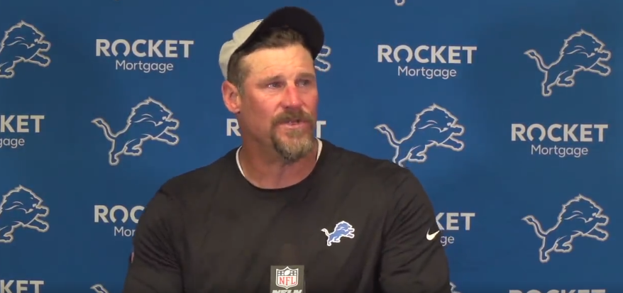 Our 10 favorite moments from the pretty great Dan Campbell press conference  