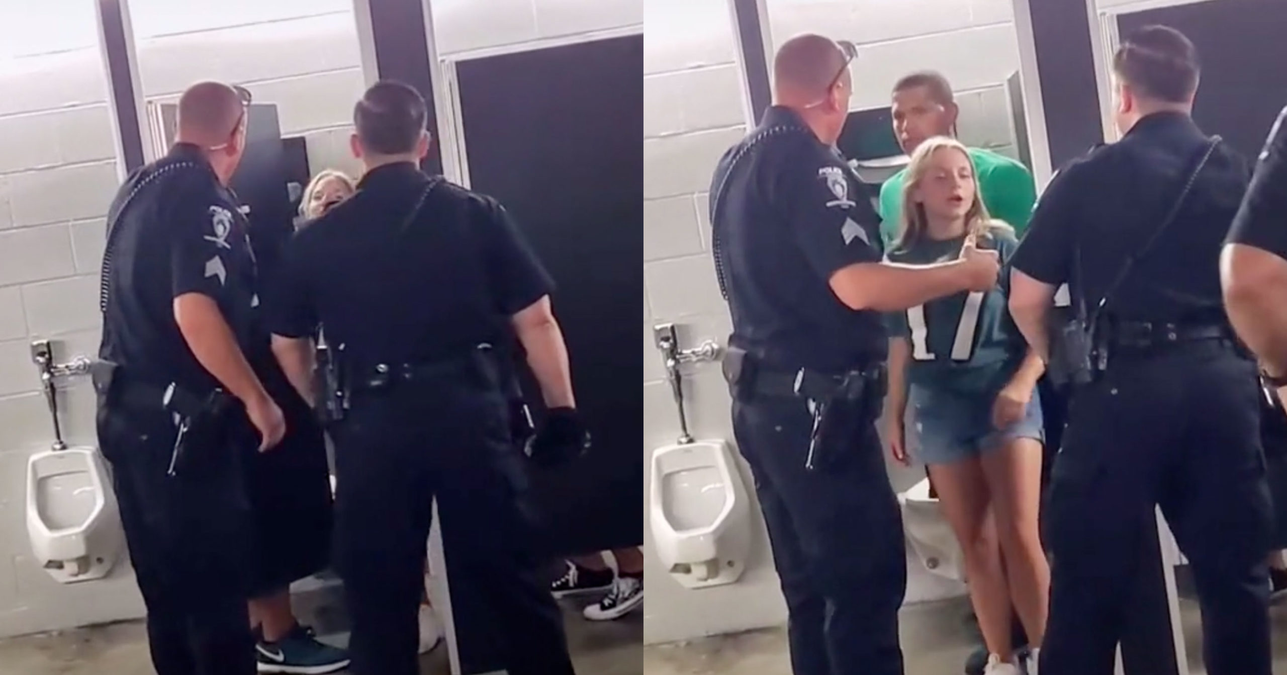 Cops bust Eagles fans after woman caught in men's room stall