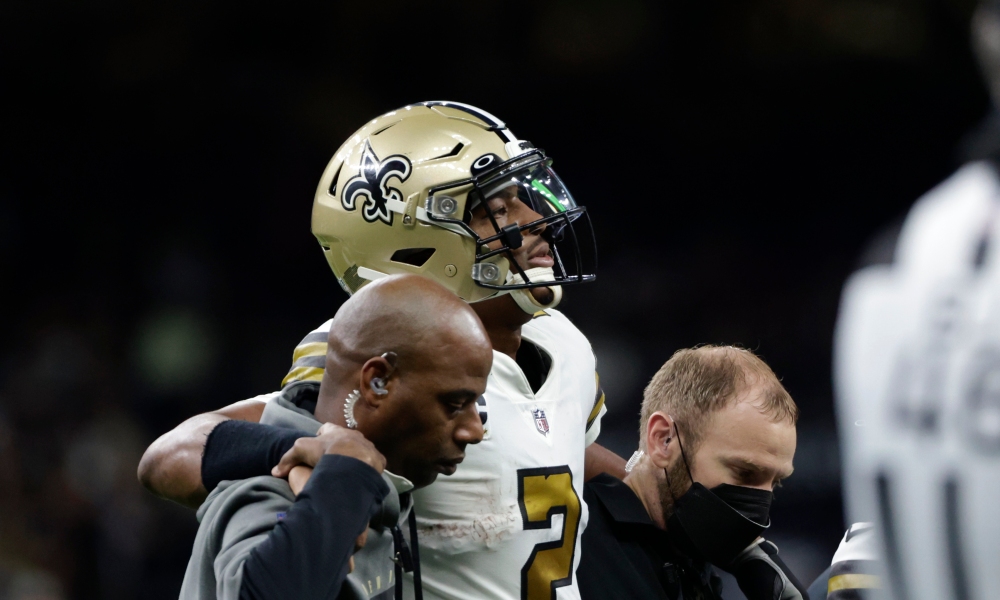 Saints QB Jameis Winston out for the season with torn ACL, damaged MCL