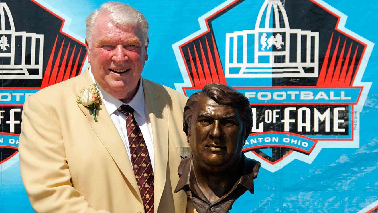 Photos: John Madden's evolution from player to coach to football icon