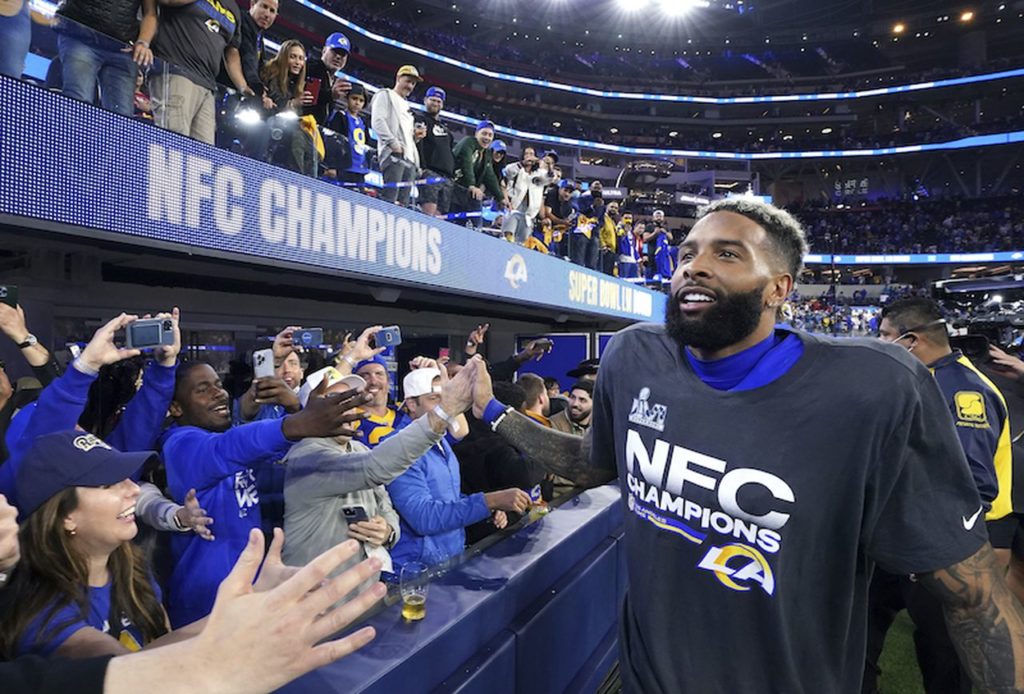 Odell Beckham Jr. Made Himself A Ton Of Money During Rams Playoff Run To  Super Bowl LVI - Daily Snark