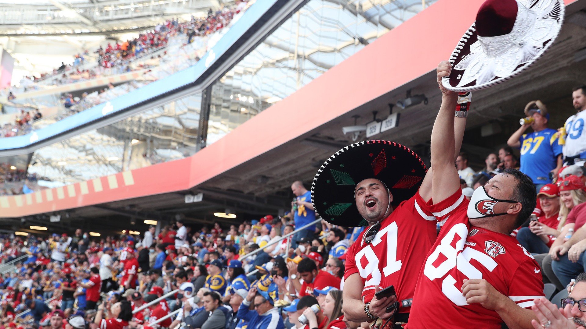 SoFi Stadium altercation: 49ers fan Daniel Luna emerges from