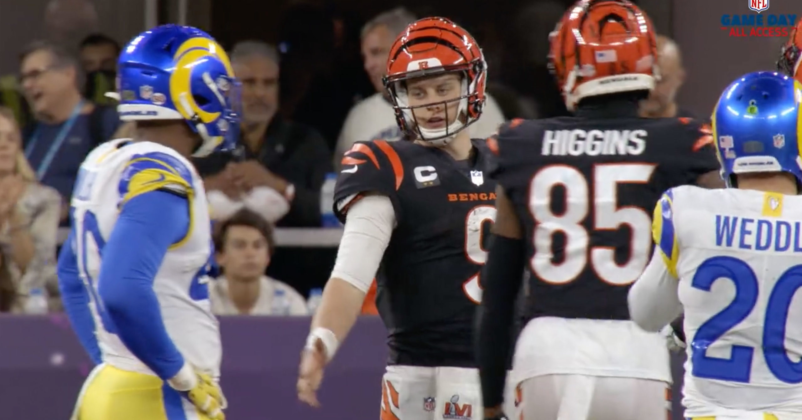 NFL Joe Burrow Mic'd Up Compilations 2022 