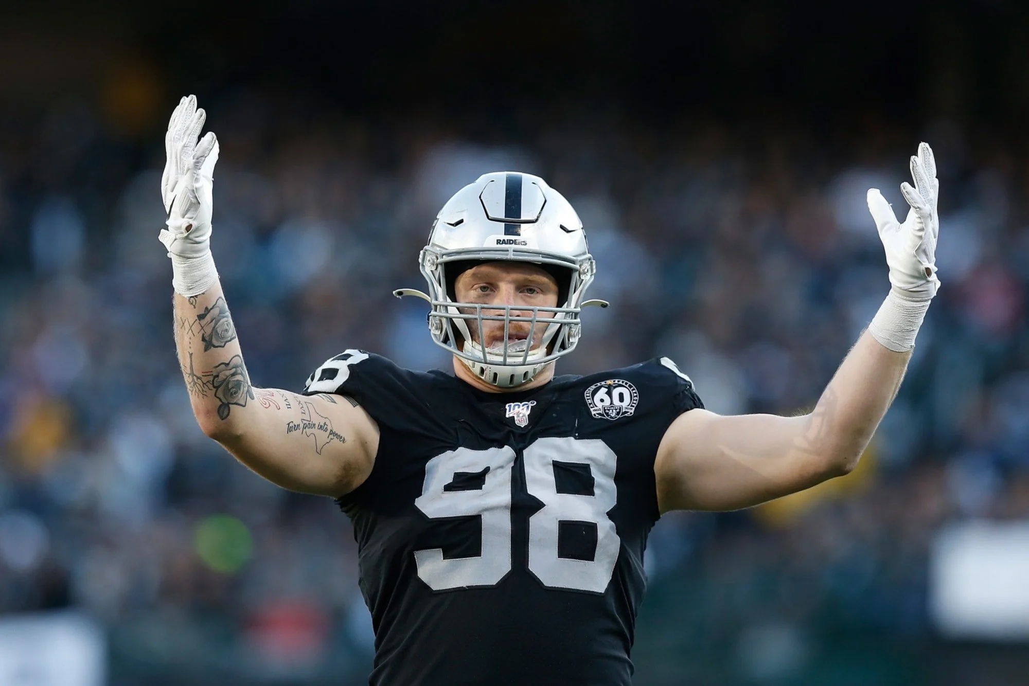 Raiders sign DE Maxx Crosby to multi-year extension