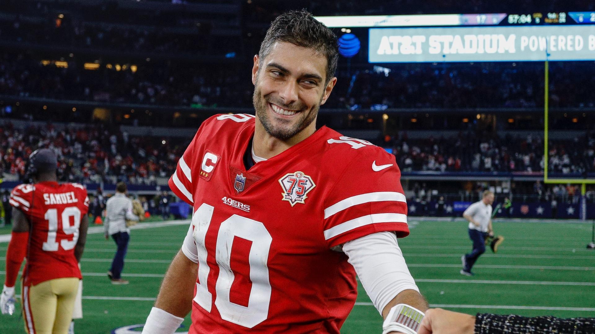 Colts 'in the mix' for Jimmy Garoppolo after Carson Wentz trade