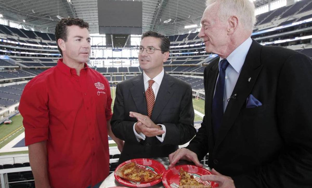 Jerry Jones, Dan Snyder asked me to get Goodell fired: Ex-Papa John's CEO