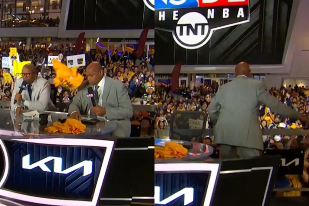 Charles Barkley Was About To Fight Warriors Fans After He Got Hit In