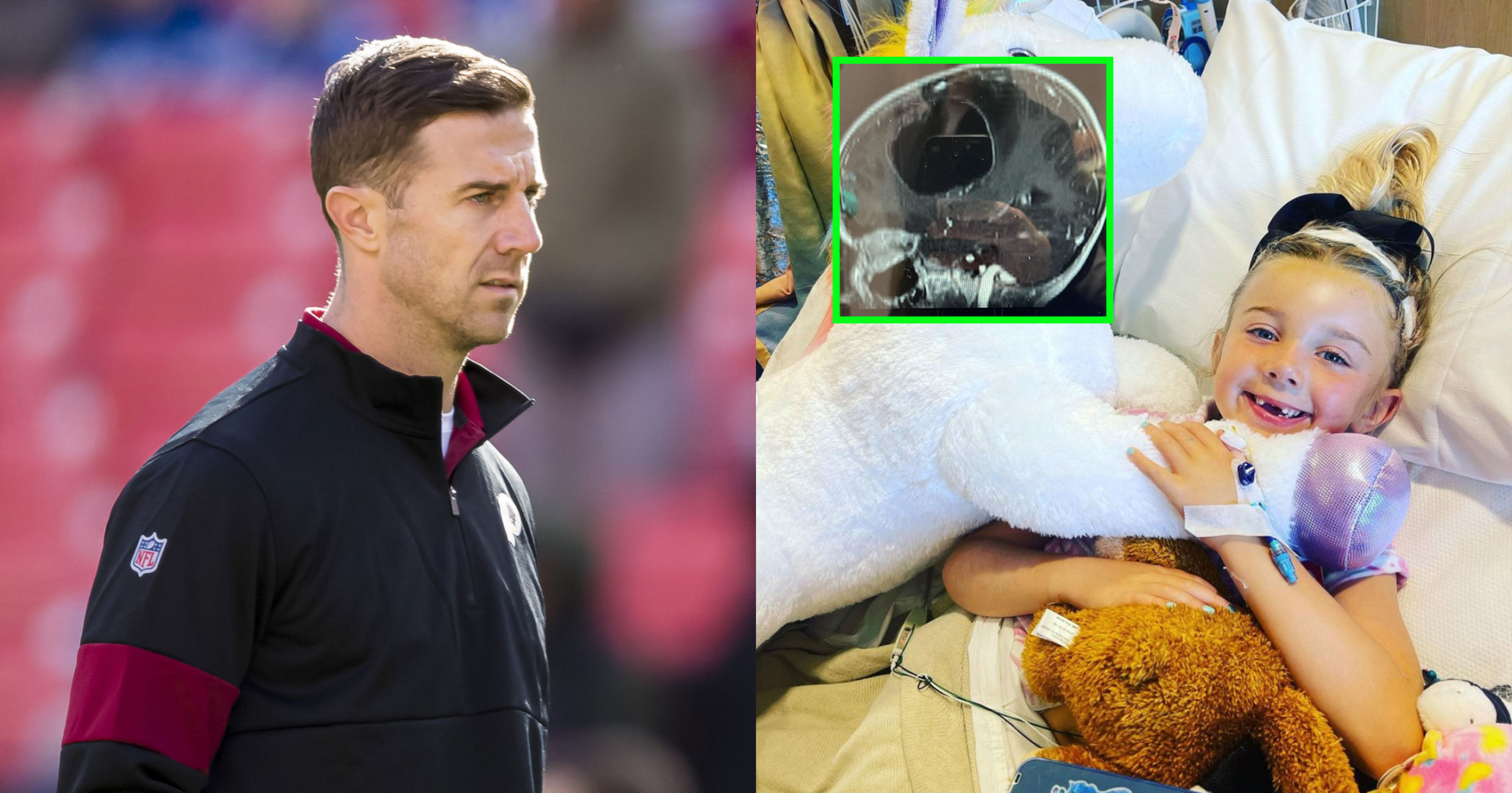 Alex Smith Announces Daughter Underwent Emergency Brain Surgery To