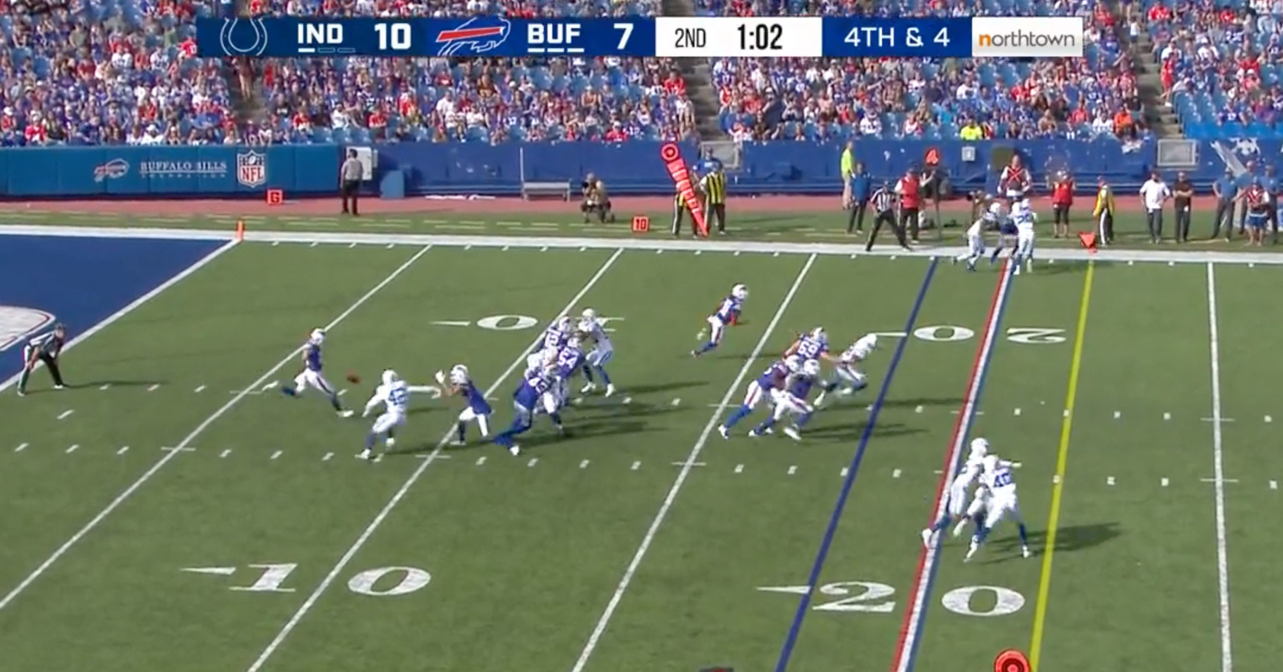 Bills Rookie Punter Boots Absolutely Insane 82Yard Punt In First