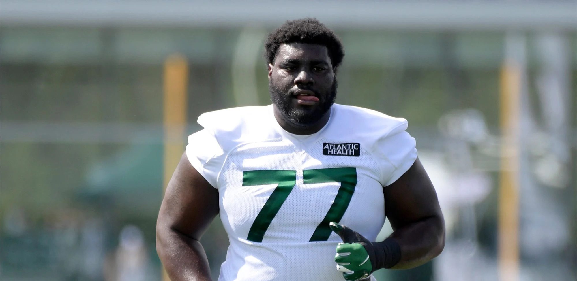 NFL på Twitter: ”Jets OT Mekhi Becton suffered fractured kneecap, expected  to be out for season. (via @MikeGarafolo + @RapSheet)   / X